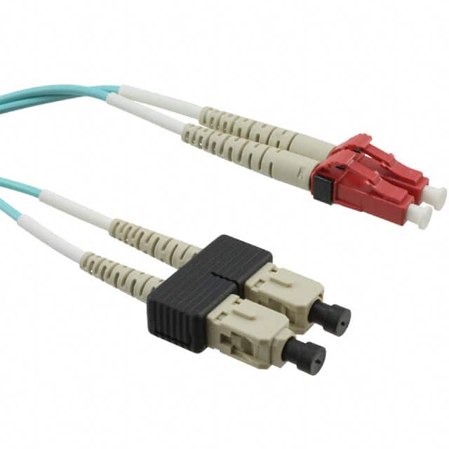 1906070-3 FIBER OPTIC CBL LC-SC DUPLEX 3M