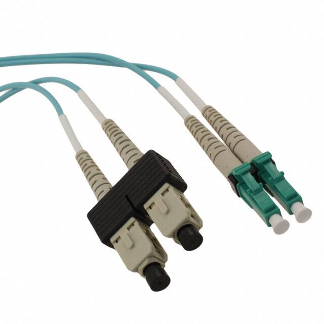 1906073-3 CONN ASSY LC-DUP/SC-DUP GRN 3M