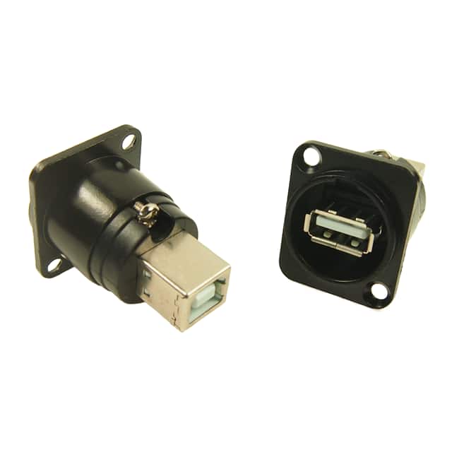 CP30114 XLR USB A - USB B BLACK METAL