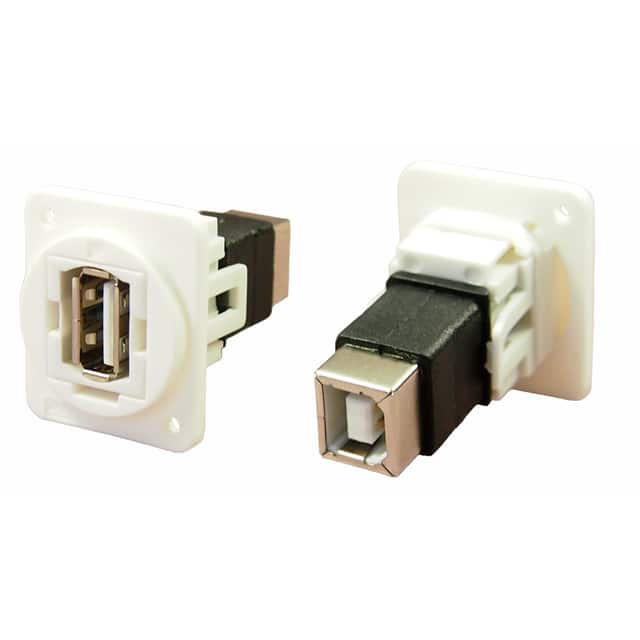 CP30209NXW FT USB2.0 A-B PLAIN HOLE WHITE