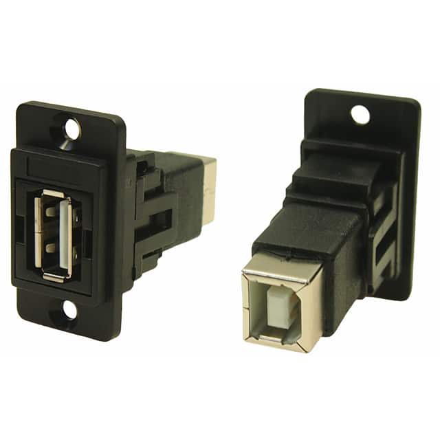 CP30709N DUALSLIM USB2.0 A-B BLACK PLASTI