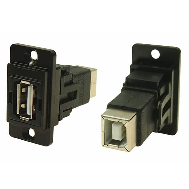 CP30709NMB DUALSLIM BLKMTL USB2 A-B CSK