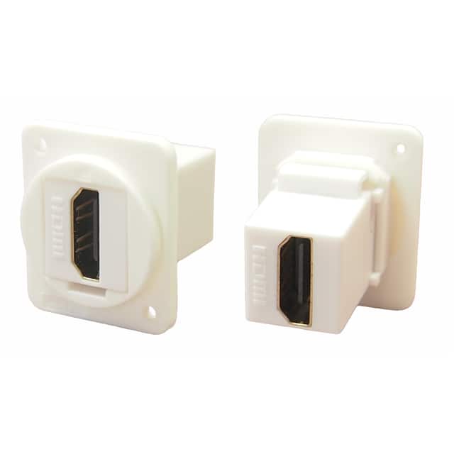 CP30200GXW WHITE FT HDMI F-F PLAIN HOLE