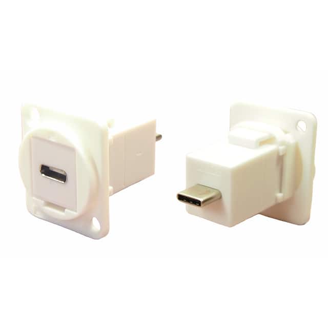 CP30211W FT USBC FEMALE-MALE CSK WHITE