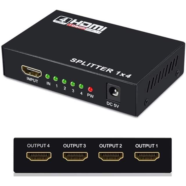 SANOXY-DSV-HDMI-SPLT-1X4 WIDELY USED FOR DIGITAL ENTERTAI