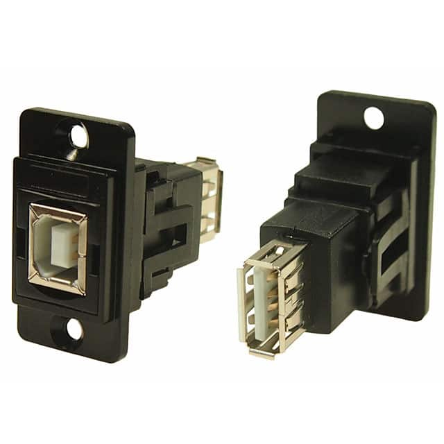 CP30707NMB DUALSLIM BLKMTL USB2 B-A CSK