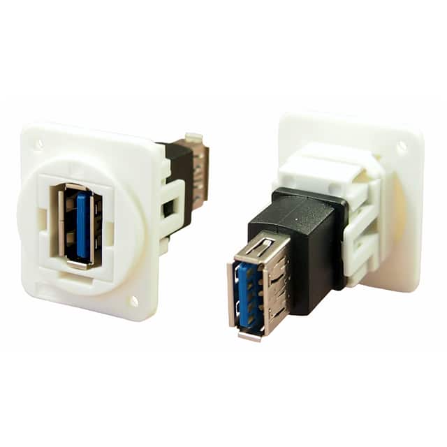 CP30205NXW FT USB3.0 A-A PLAIN HOLE WHITE
