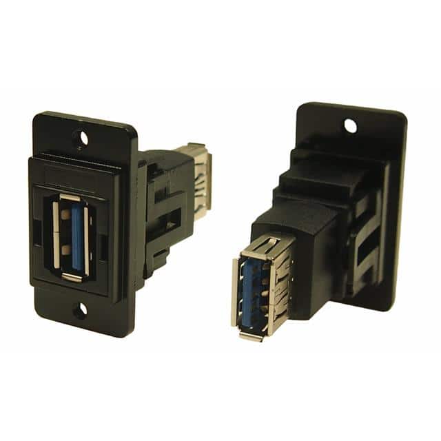 CP30705NMB440 DUALSLIM BLKMTL USB3 A-A #4-40