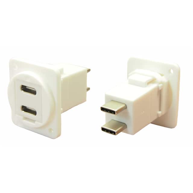 CP30212XW FT DUAL USBC F-M PLAIN WHITE