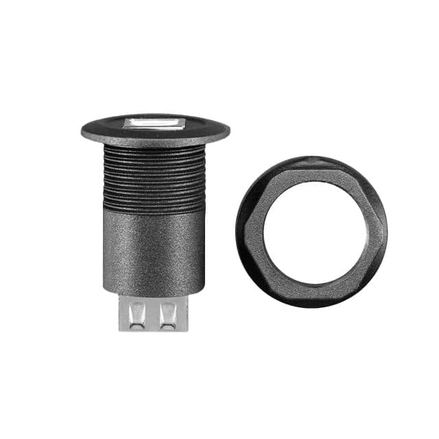 4212 USB B JACK TO USB A JACK ROUND P