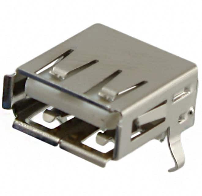 USB-A1HSW6 CONN RCPT TYPEA 4POS R/A