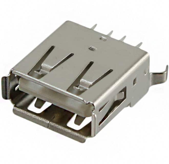 USB-A1VSW6 CONN RCPT TYPEA 4POS VERT