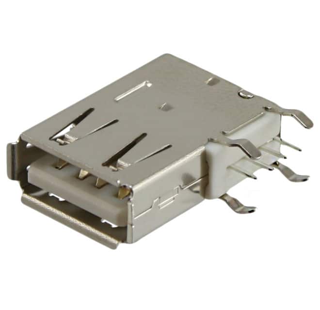 USB-A1SSW6 CONN RCPT TYPEA 4POS R/A