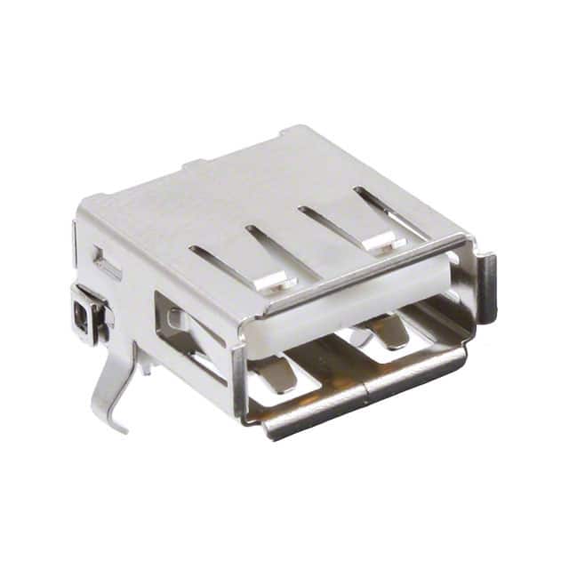 1002-001-01000 CONN RCPT USB2.0 TYPEA 4POS R/A