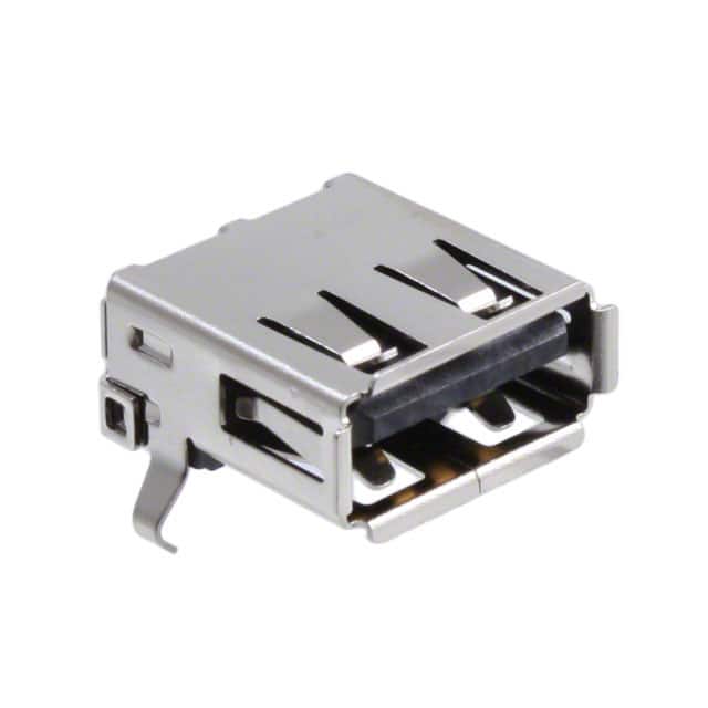 1002-002-01100 CONN RCPT USB2.0 TYPEA 4P SMD RA