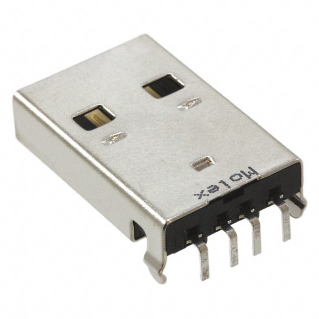 0480370001 CONN PLUG USB2.0 TYPEA 4POS R/A