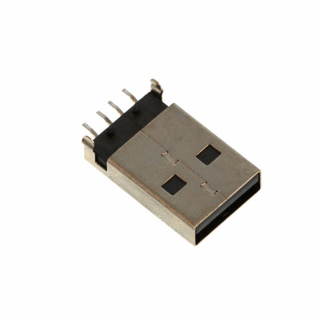 0480371000 CONN PLUG USB2.0 TYPEA 4P SMD RA