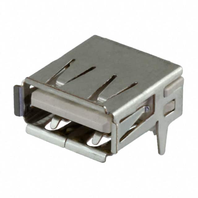 6364372-2 CONN RCPT USB2.0 TYPEA 4POS R/A