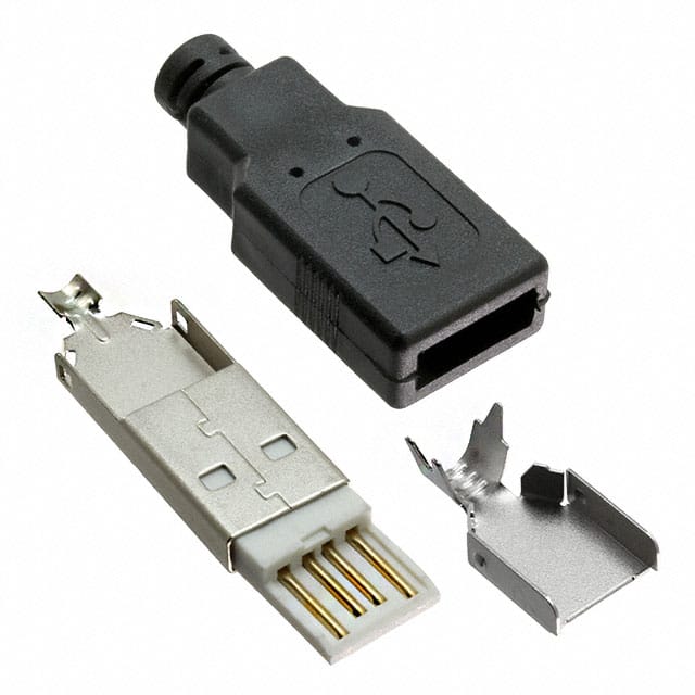 1001-001-BL-KIT CONN PLUG KIT USB1.1 TYPE-A