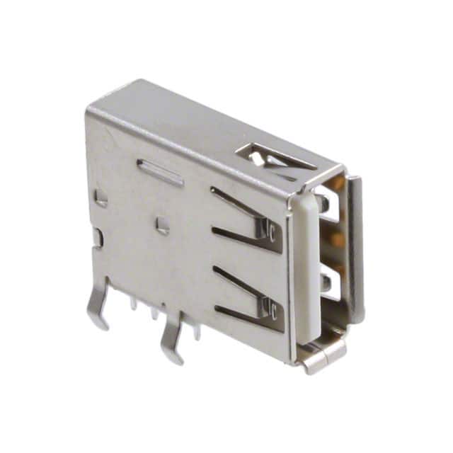 1002-014-01000 CONN RCPT USB2.0 TYPEA 4POS R/A