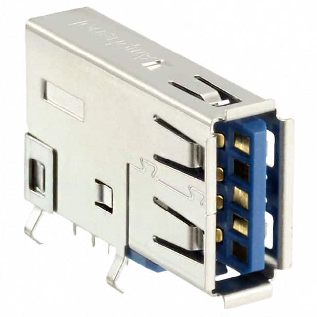 GSB4116341HR CONN RCPT USB3.1 TYPEA 9POS R/A