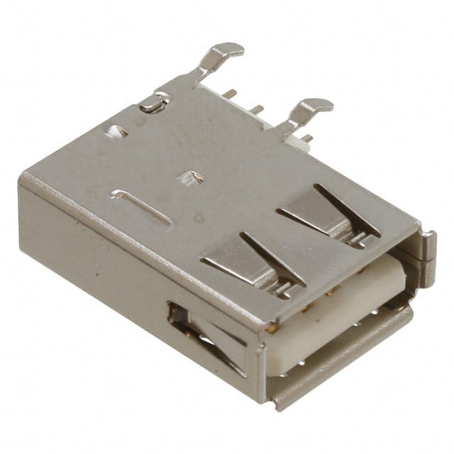 614004134726 CONN RCPT USB2.0 TYPEA 4POS R/A