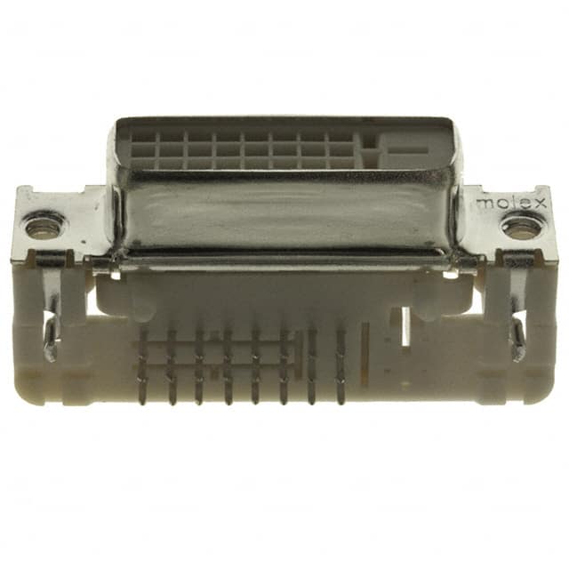 0743204000 CONN RCPT DVI-D DL 24POS PCB R/A