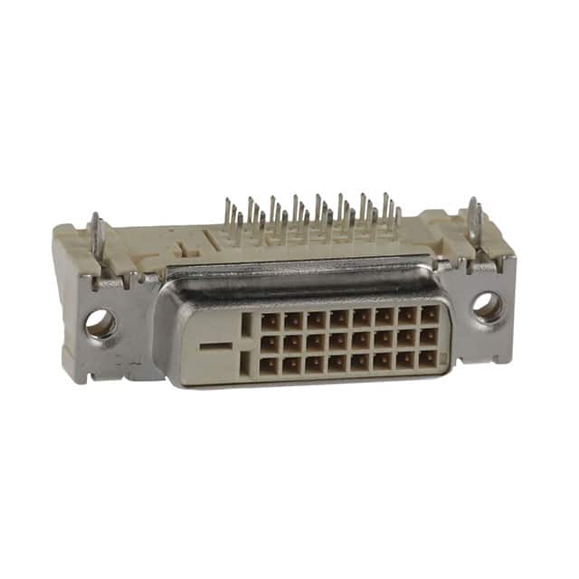 0743209004 CONN RCPT DVI-D DL 24POS PCB R/A
