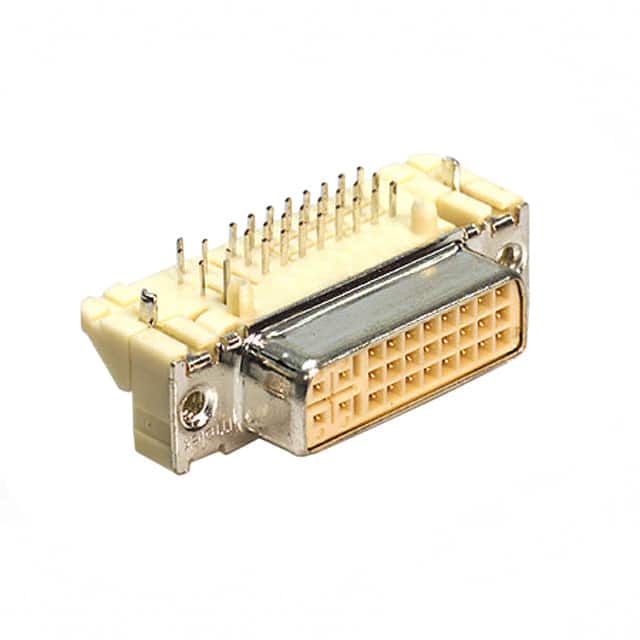 0743201004 CONN RCPT DVI-I DL 29POS PCB R/A