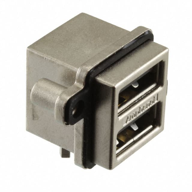 MUSBC111M0 CONN RCPT USB2.0 A STACK PCB R/A