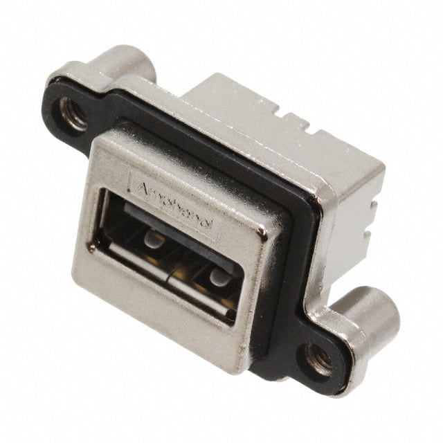 MUSBA111M0 CONN RCPT USB2.0 TYPEA 4P PCB RA