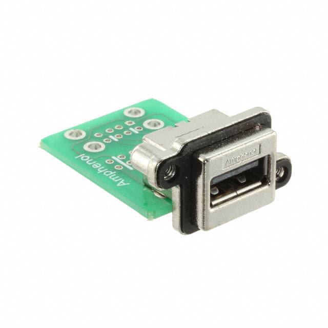 MUSBAA11M0 CONN RCP USB2.0 TYPEA 4P PNL MNT