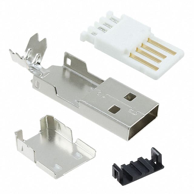 A-USBPA CONN PLUG USB1.1 TYPEA 4POS SLD