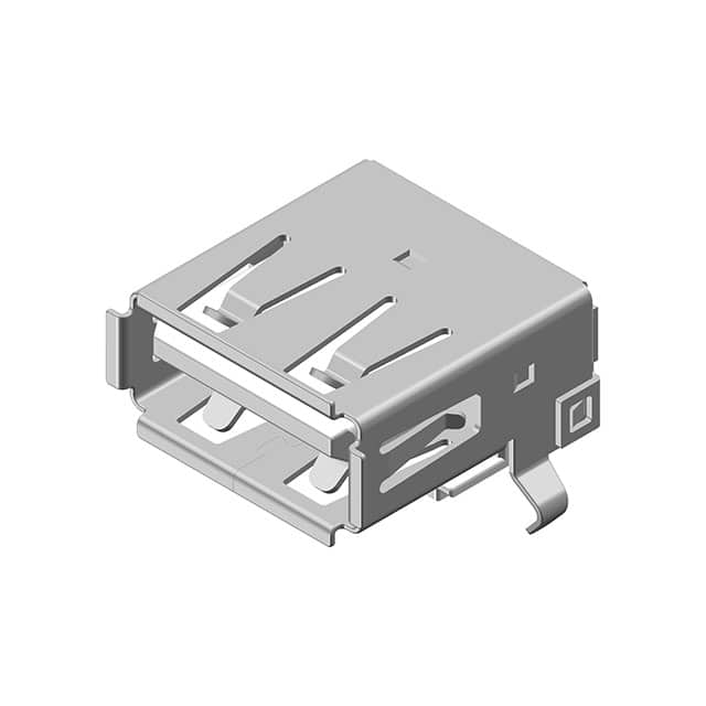 CU01SAH0S00 USB TYPE-A SINGLE PORT RIGHT ANG