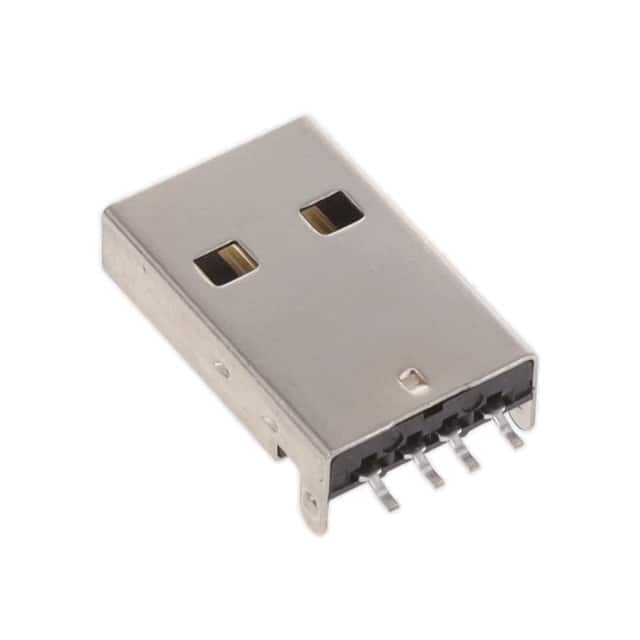 USB-AP-S-RA-SMT USB A 2.0, R/A, SMT, PLUG