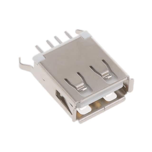 USB-A-S-VT-WT USB TYPE A, VERTICAL THROUGH HOL