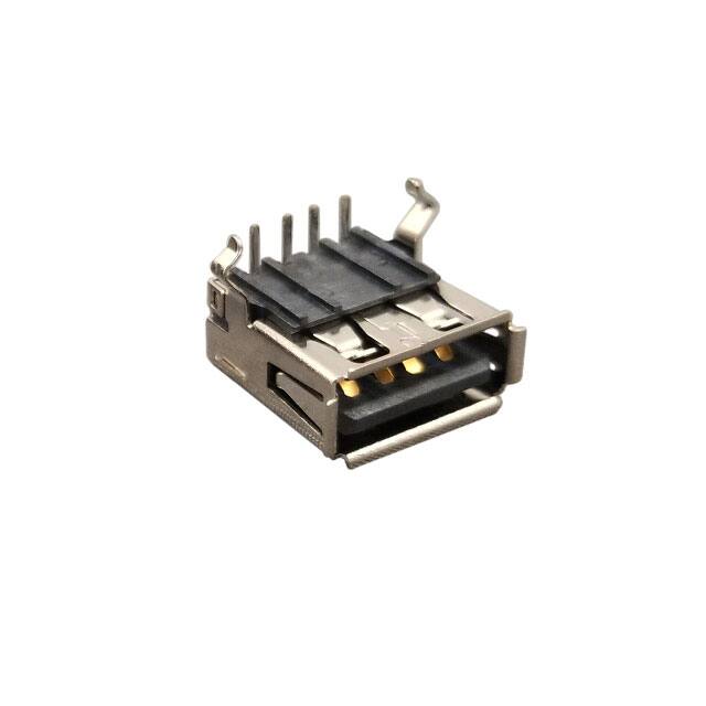 SS-52100-001 CONN RCPT USB2.0 TYPEA 4POS R/A