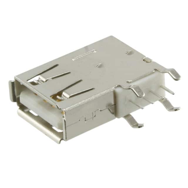 A-USB A-E CONN RCPT USB2.0 TYPEA 4POS R/A