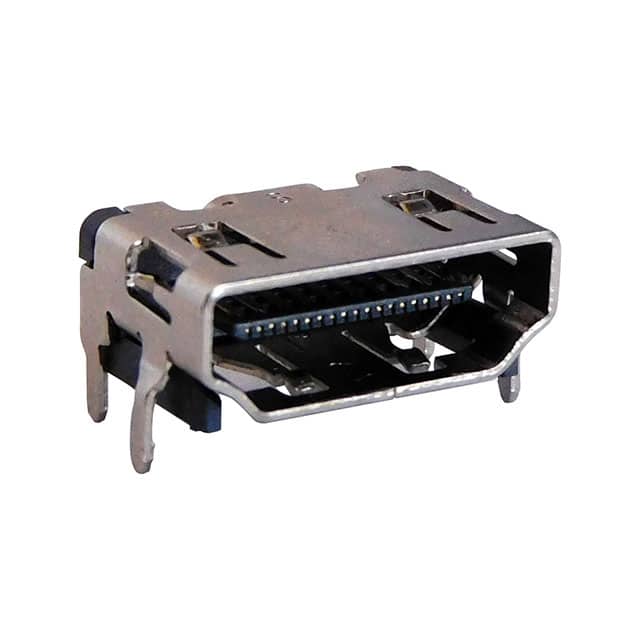 SS-53000-001 CONN RCPT HDMI 1.4 R/A NO FLANGE