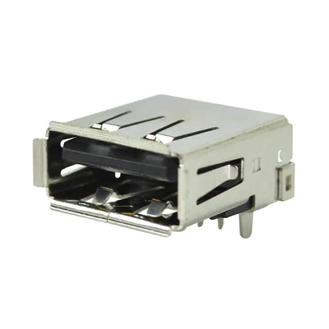UJ2-AH-4-TH CONN RCPT USB2.0 TYPEA 4POS R/A
