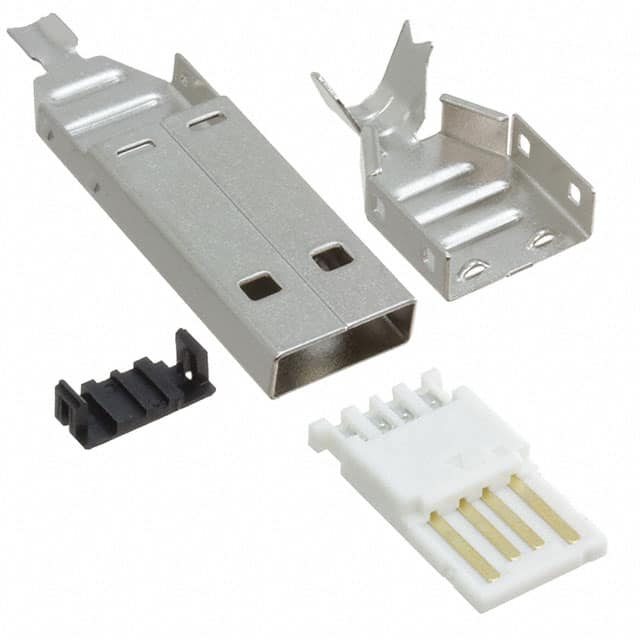 KUSBX-AP-KIT-SC CONN PLUG USB TYPE A SLDCUP