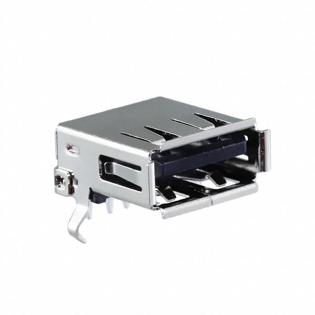 USB-A-S-F-B-TH CONN RCPT USB2.0 TYPEA 4POS R/A