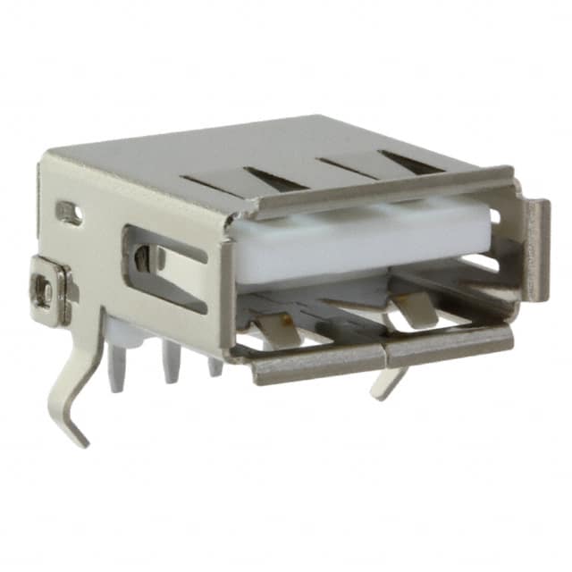 USB-A-S-F-W-TH CONN RCPT USB2.0 TYPEA 4POS R/A