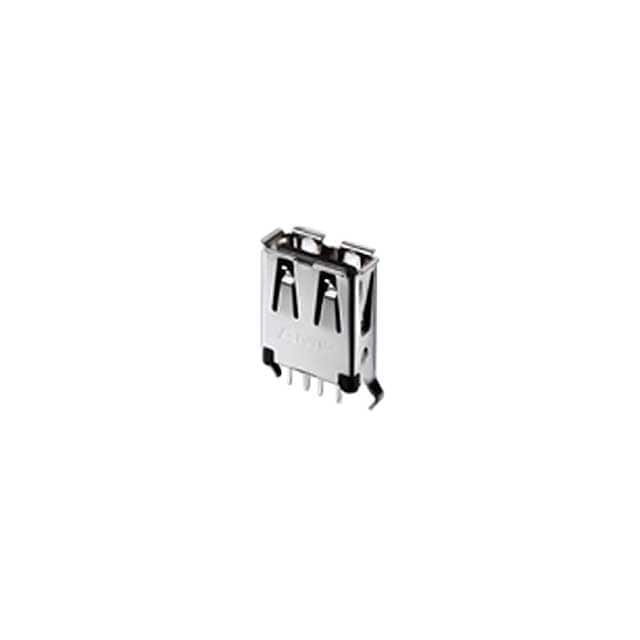 1734366-2 CONN RCPT USB2.0 TYPEA 4POS VERT