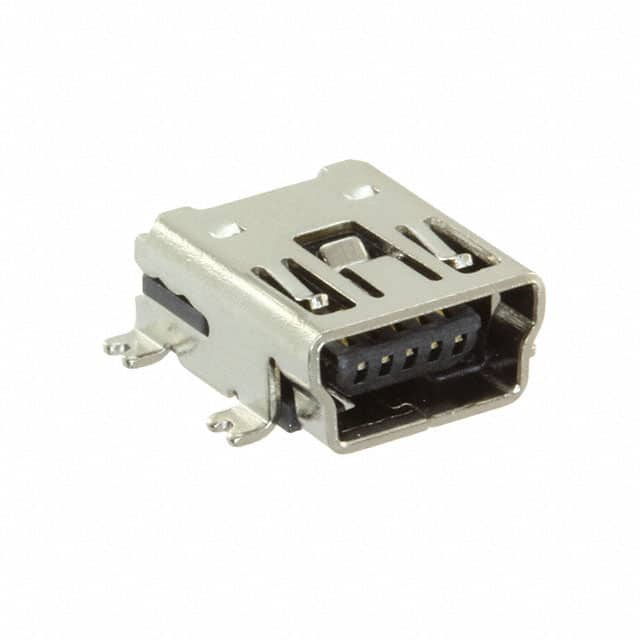 MUSB-05-F-B-SM-A CONN RCPT USB2.0 MINI B SMD R/A