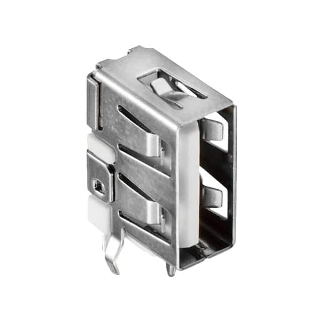 614004184726 CONN RCPT USB2.0 TYPEA 4POS R/A