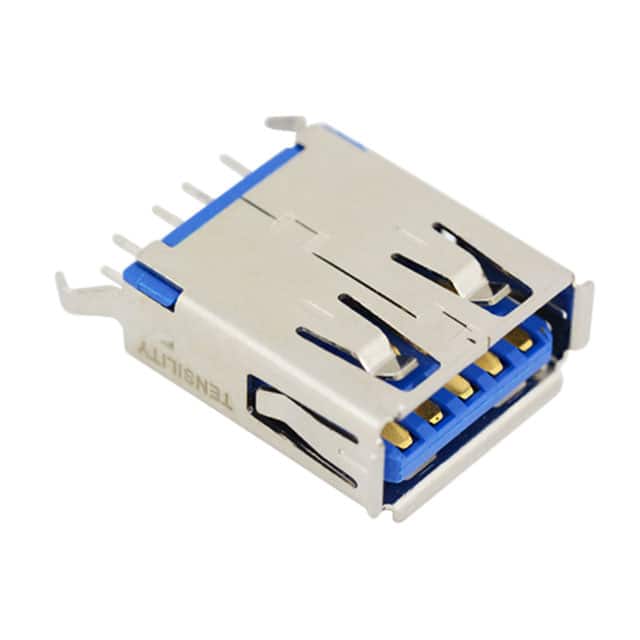 54-00008 CONN RCPT USB3.0 TYPEA 9POS VERT