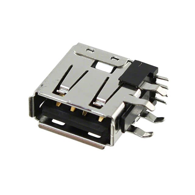 0673298000 CONN RCPT USB2.0 TYPEA 4POS R/A