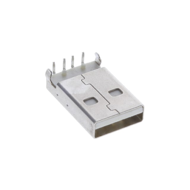 USB-AM-S-F-W-TH CONN PLUG USB2.0 TYPEA 4POS R/A
