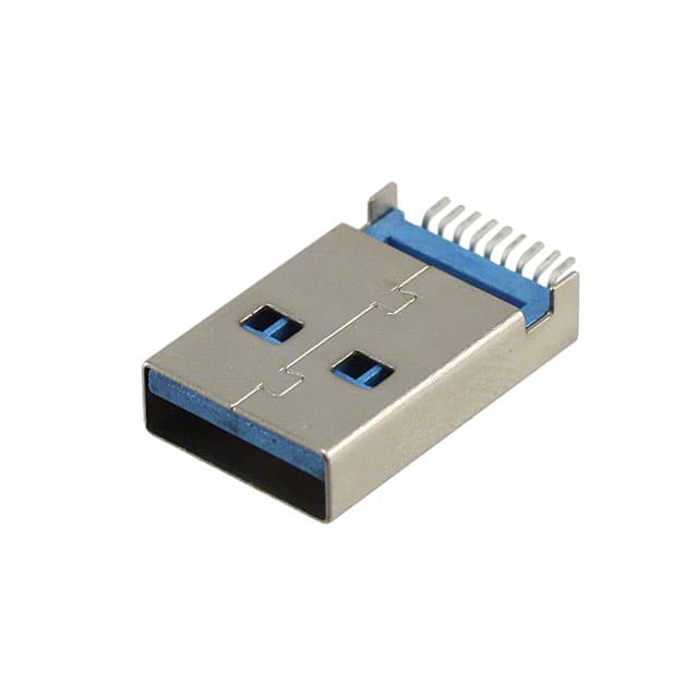 A-USB3 A-LP-SMT1 CONN PLUG USB3.0 TYPEA 9P SMD RA